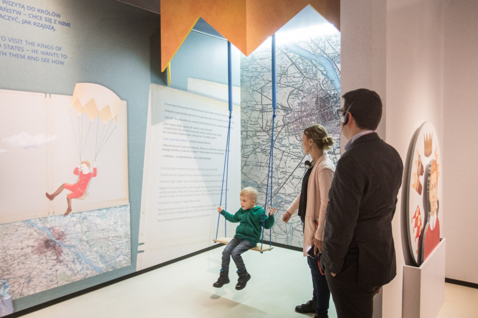 W Polsce króla Maciusia, wystawa czasowa, dla dzieci, Muzeum POLIN