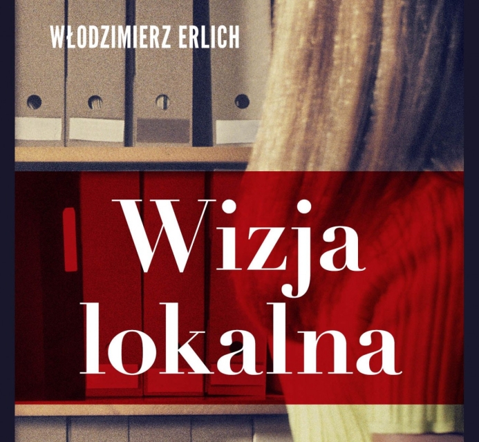 segregatory z dokumentami - okładka książki pt. Wizja lokalna