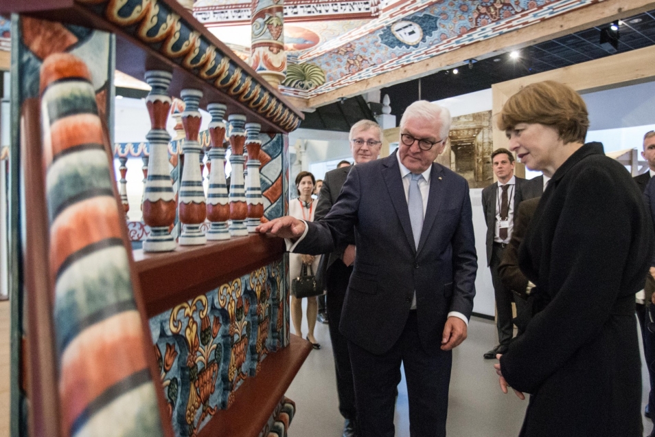 wizyta prezydenta Niemiec, Muzeum POLIN, czerwiec, 2018