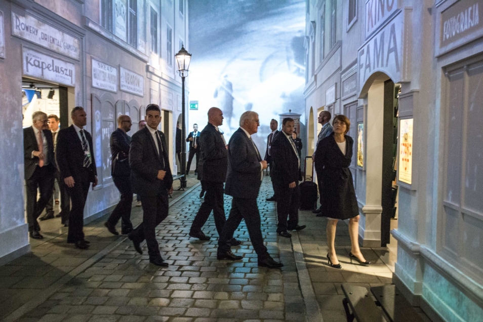 wizyta prezydenta Niemiec, Muzeum POLIN, czerwiec, 2018