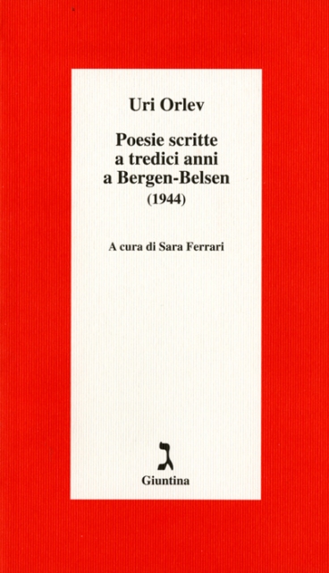 Poesie scritte a tredici anni a Bergen-Belsen (1944) - okładka