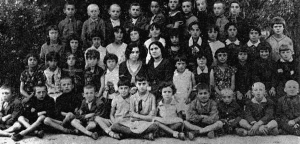 Zdjęcie dawnych żydowskich mieszkańców Jedwabnego (1)