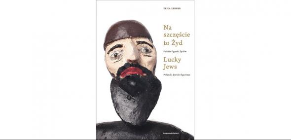 Plakat przedstawia Żyda z brodą.