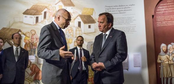 Premier Szwecji - Stefan Löfven, Dyrektor Muzeum POLIN - prof. Dariusz Stola