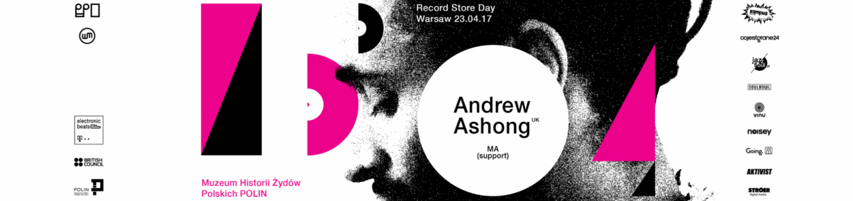 Andrew Ashong na Record Store Day Warsaw 2017