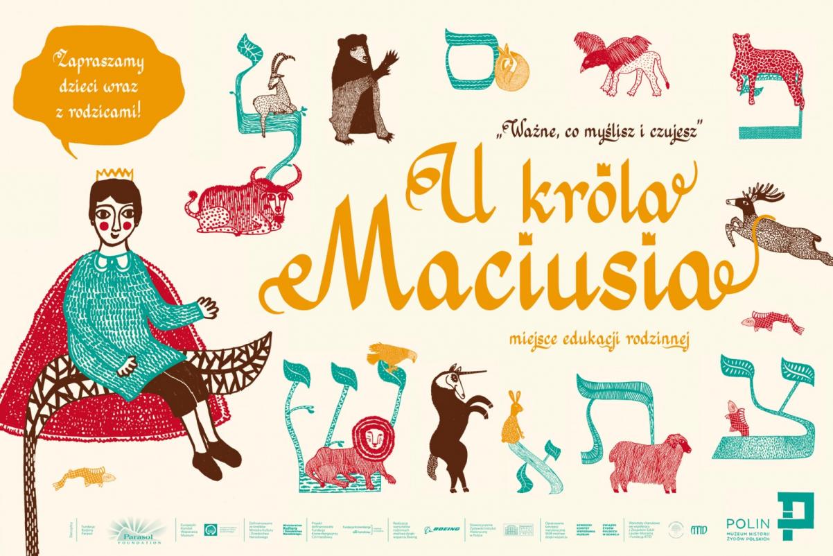 Grafika promocyjna "U króla Maciusia".