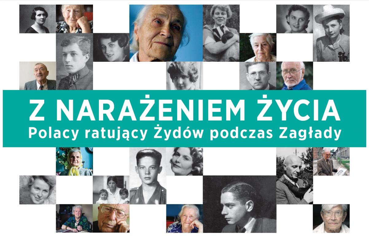 zdjęcie ilustracyjne - plakat wystawy o Polskich Sprawiedliwych