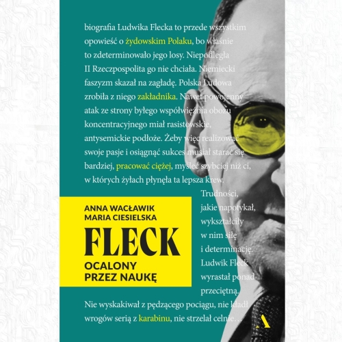 Okładka książki "Fleck. Ocalony przez naukę".