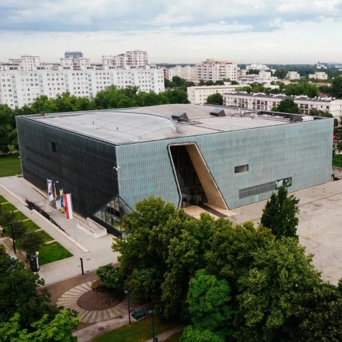 Budynek Muzeum. Grafika dekoracyjna